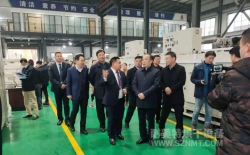 湖南省常德市市委書記、市長等領(lǐng)導(dǎo)蒞臨湖南省耐美特智能烘干工業(yè)設(shè)備有限公司視察指導(dǎo)工作